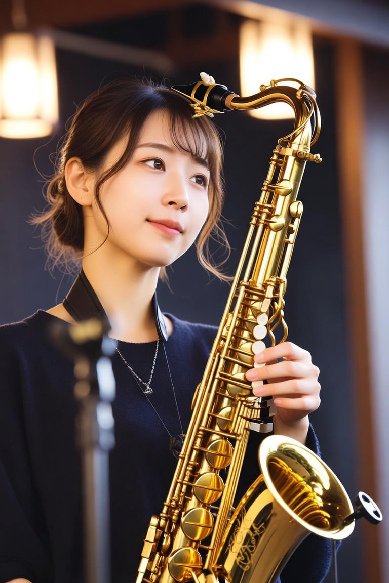 サックス プロ奏者 日本人女性24歳【楽器シリーズ③】