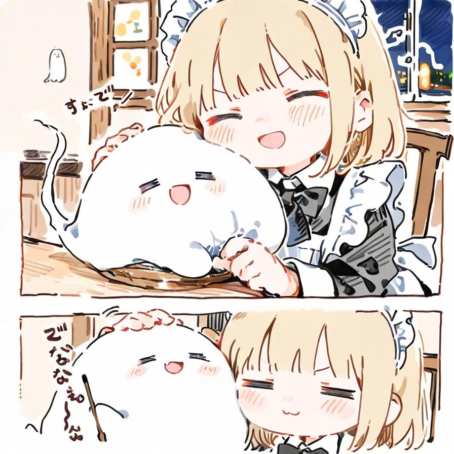 撫 で く り お 化 け さ ん 👻✨✨ | の人気AIイラスト・グラビア