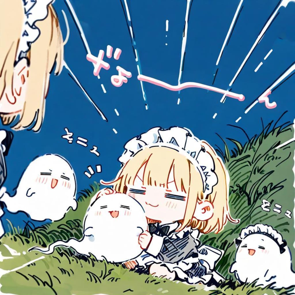 撫 で く り お 化 け さ ん 👻✨✨