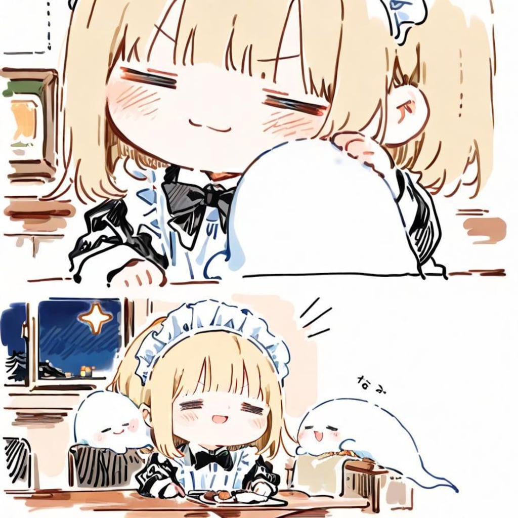 撫 で く り お 化 け さ ん 👻✨✨
