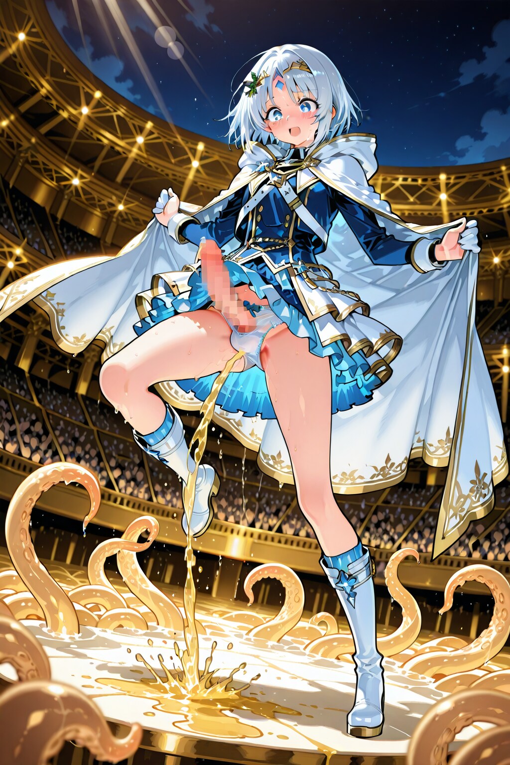 ふたなり聖騎士の演武