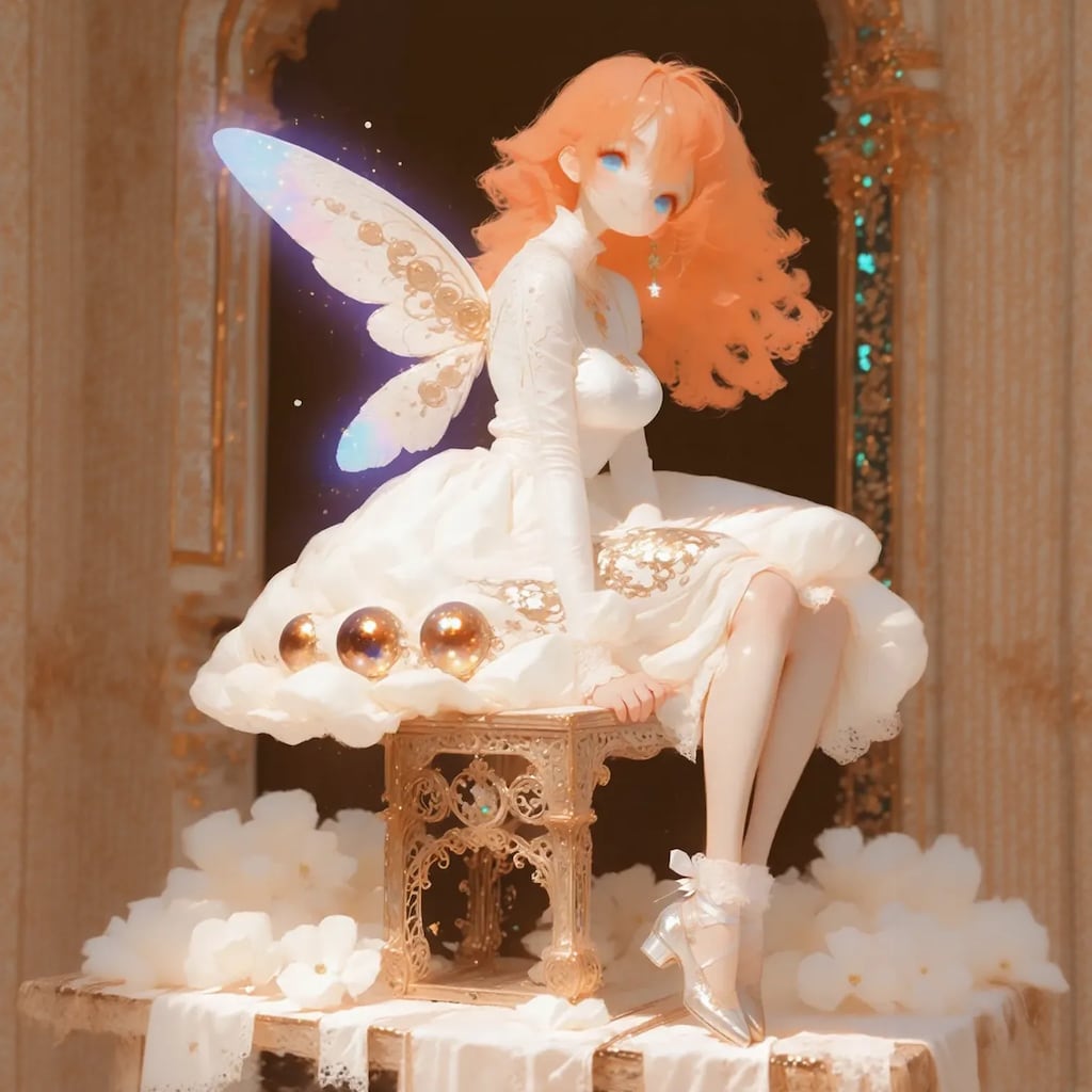 ドールハウスに住み着いた妖精