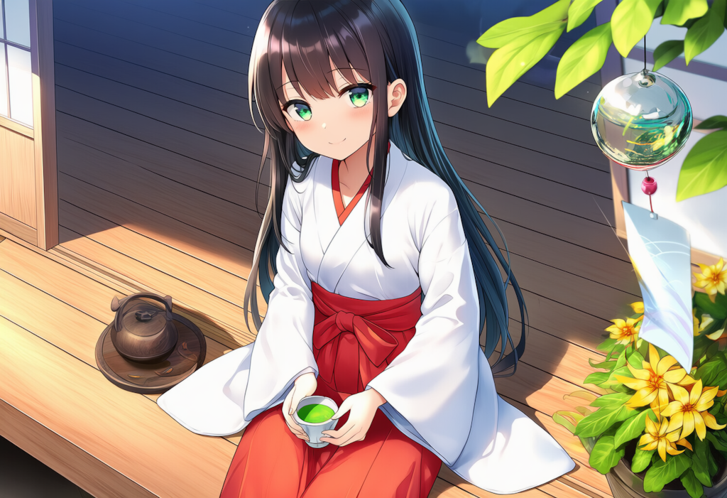 巫女さんの日常