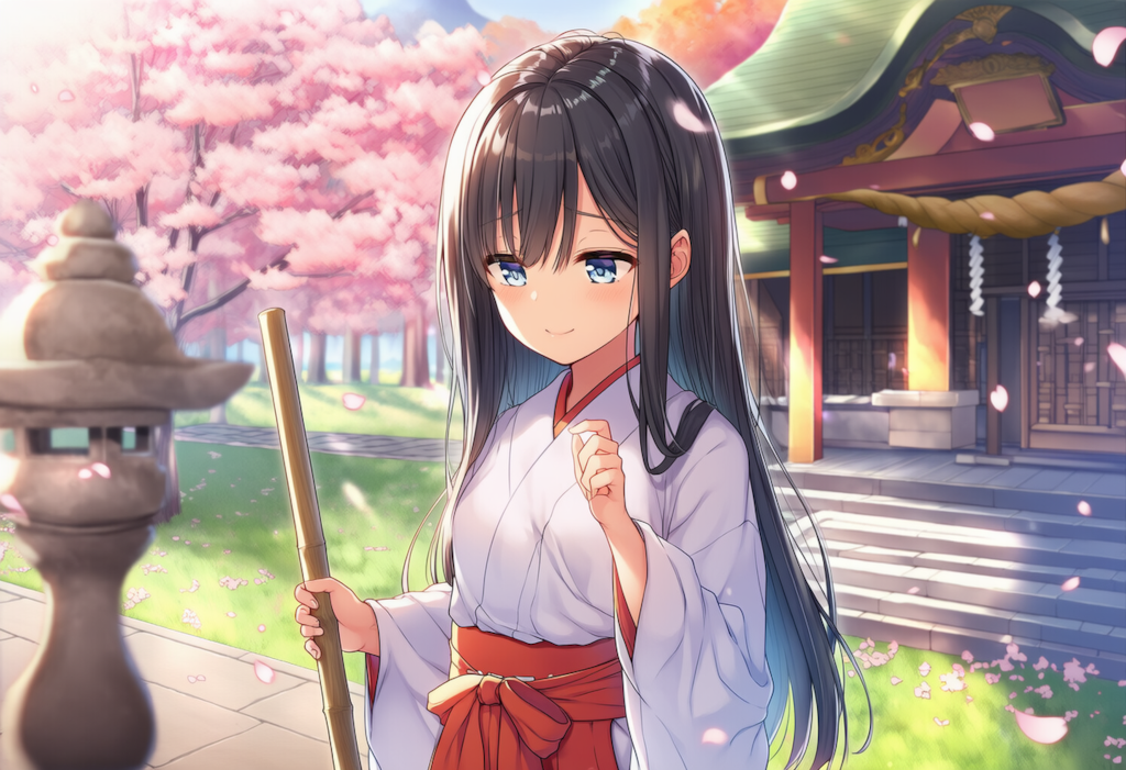 巫女さんの日常