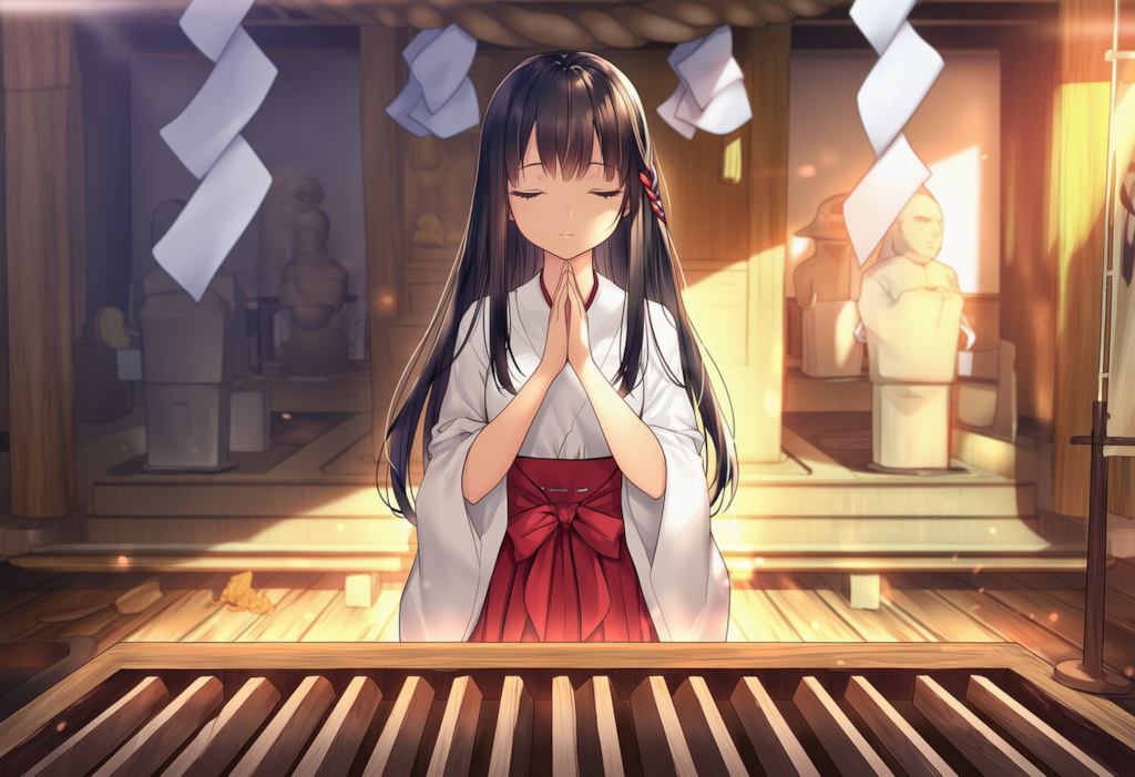 巫女さんの日常