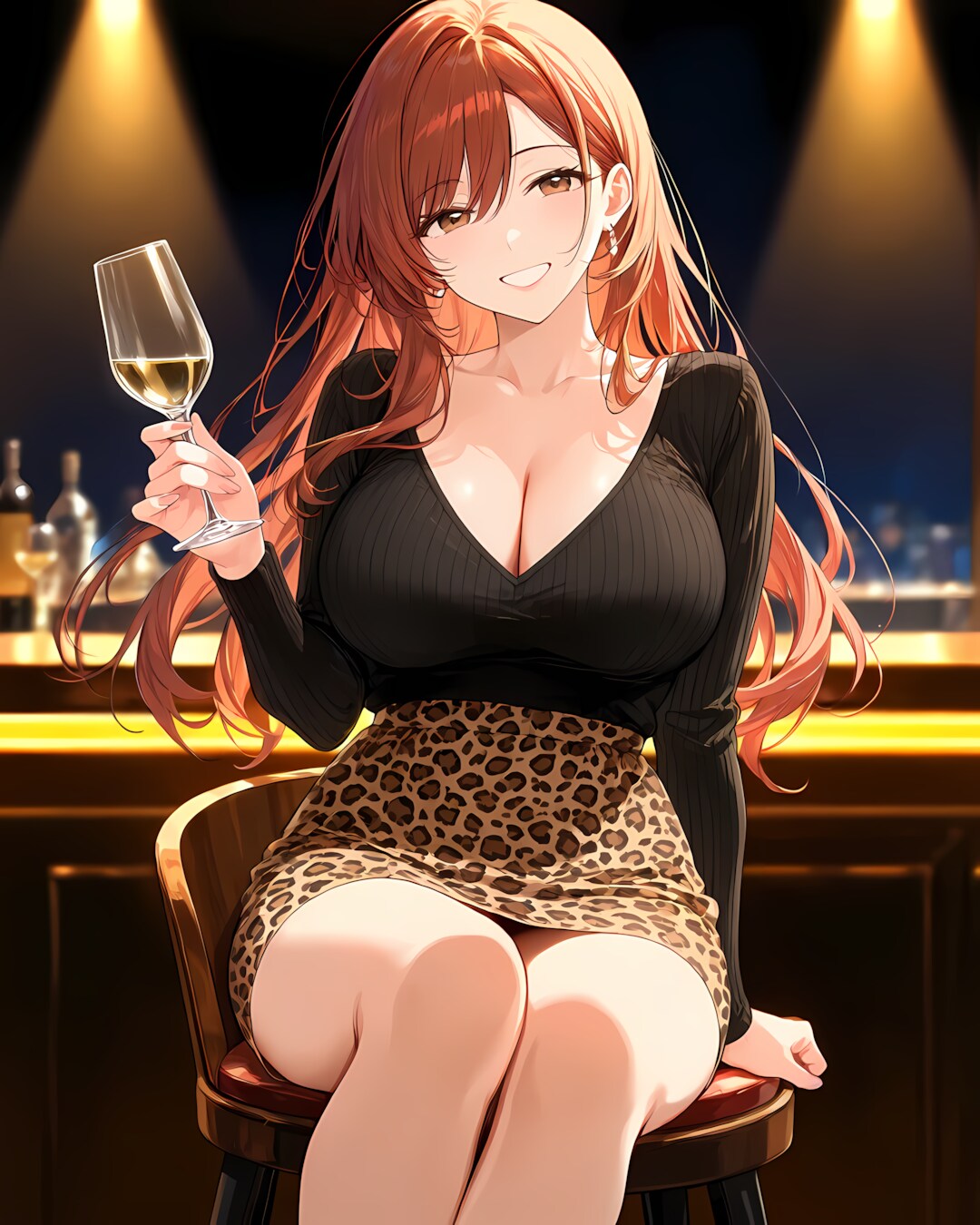 🐆大人GALノノカと、夜のバーディナー🍸