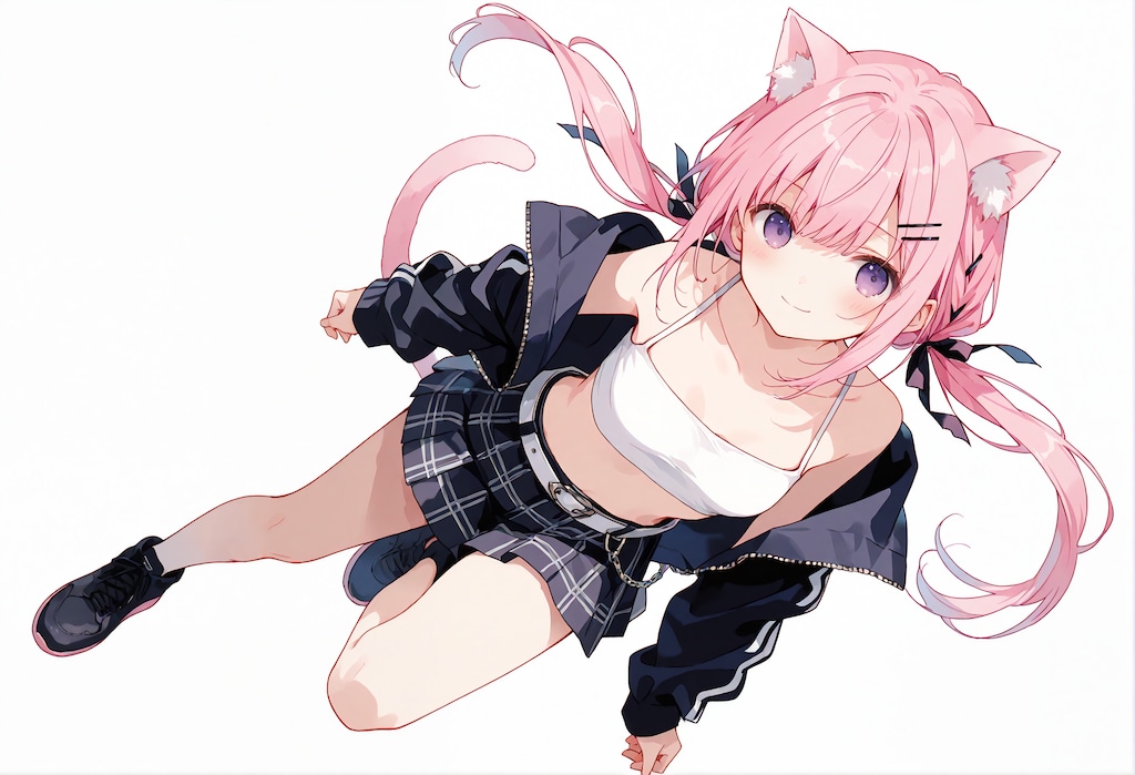 ストリートファッション猫耳桃香 10