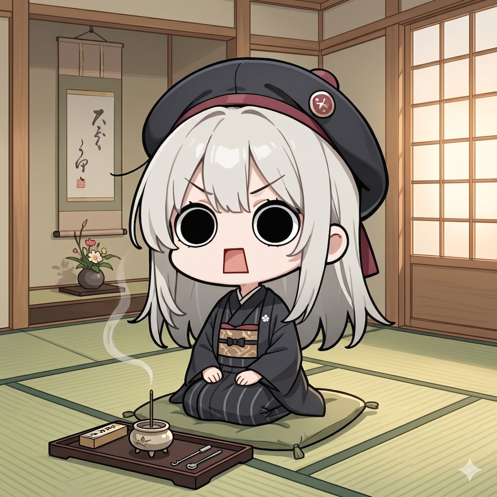 お香の日えらいこっちゃ嬢
