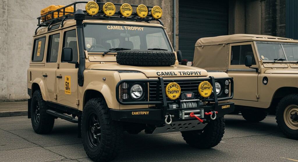 ランドローバーキャメルトロフィー仕様