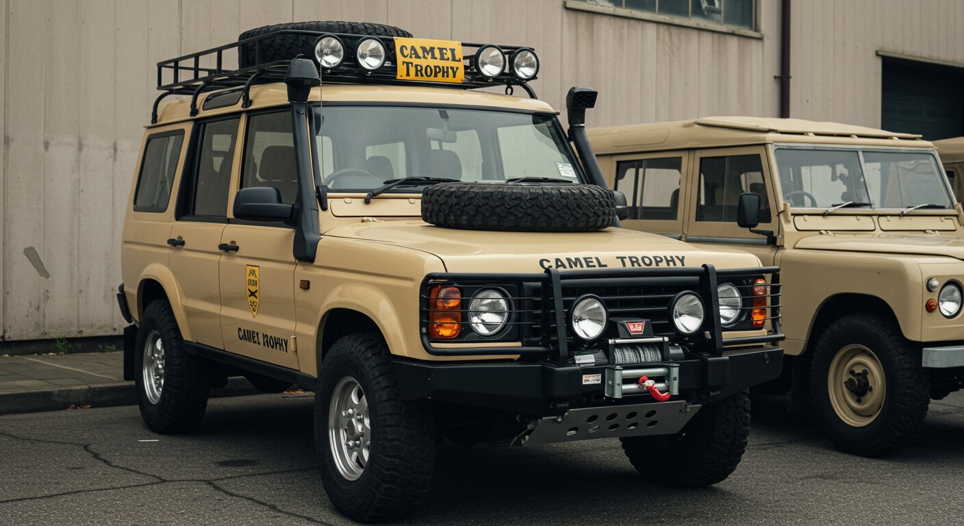 ランドローバーキャメルトロフィー仕様 | の人気AIイラスト・グラビア
