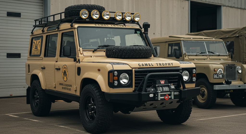 ランドローバーキャメルトロフィー仕様