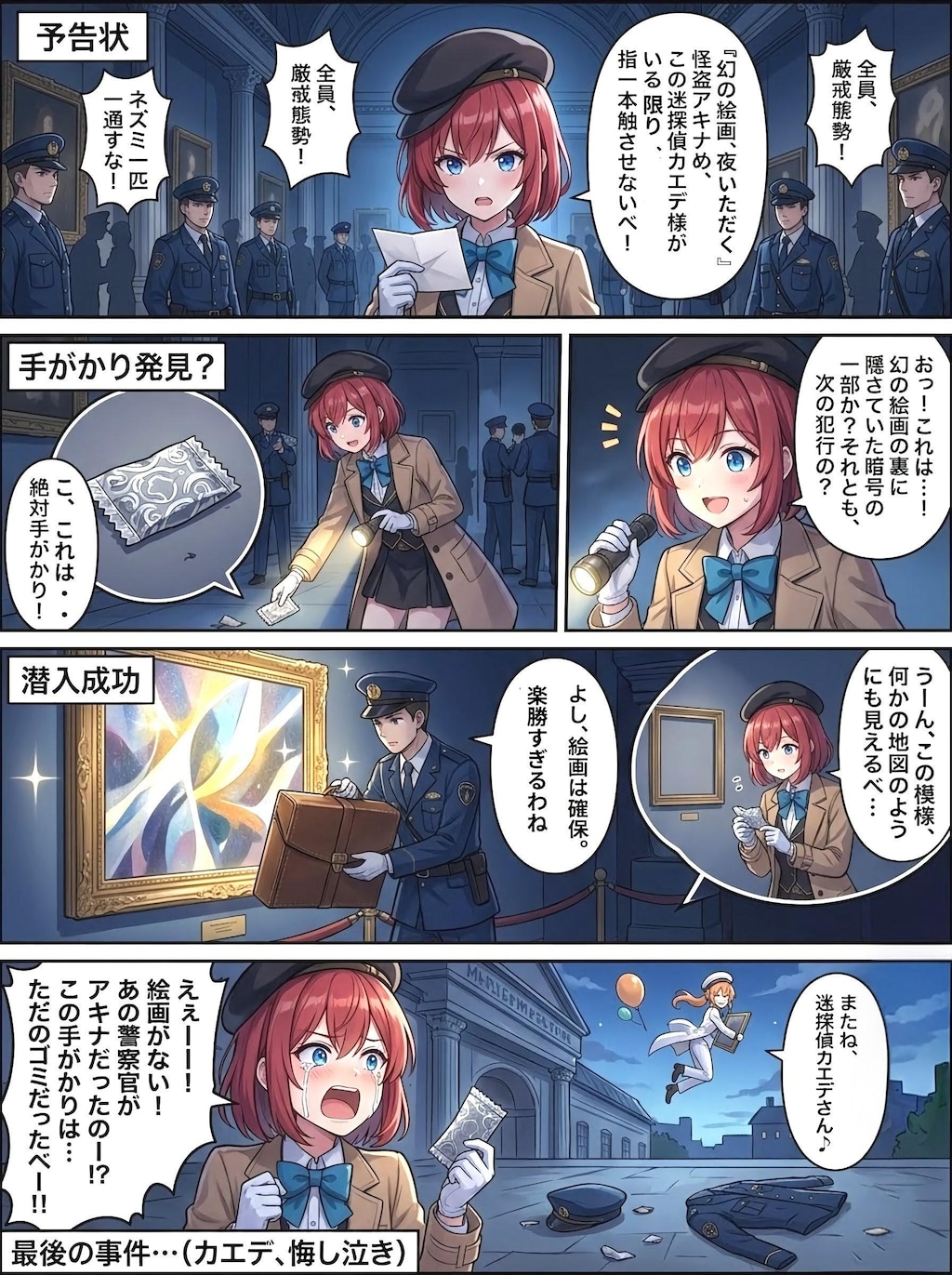 迷探偵カエデと怪盗アキナ〜最後の事件？