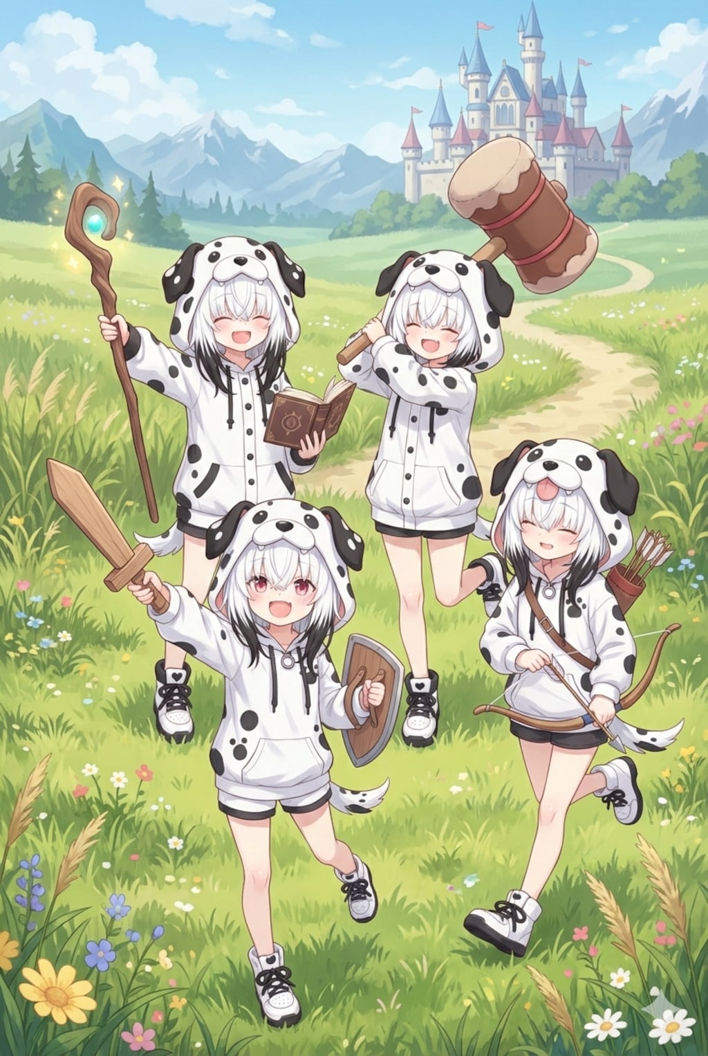 ダルメシアンちゃんたちのだいぼうけん！