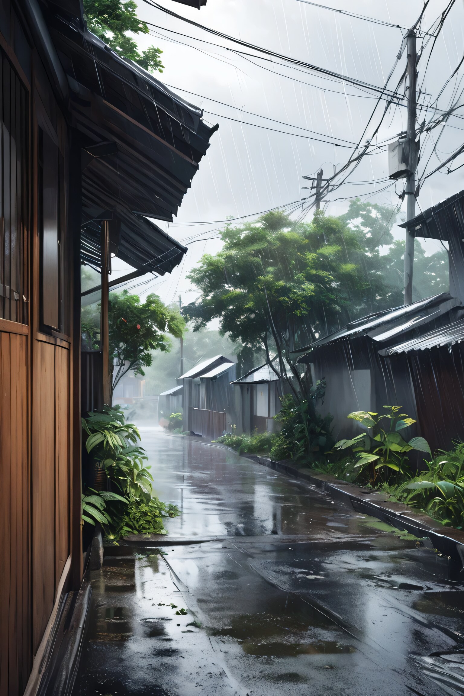 梅雨 | の人気AIイラスト・グラビア