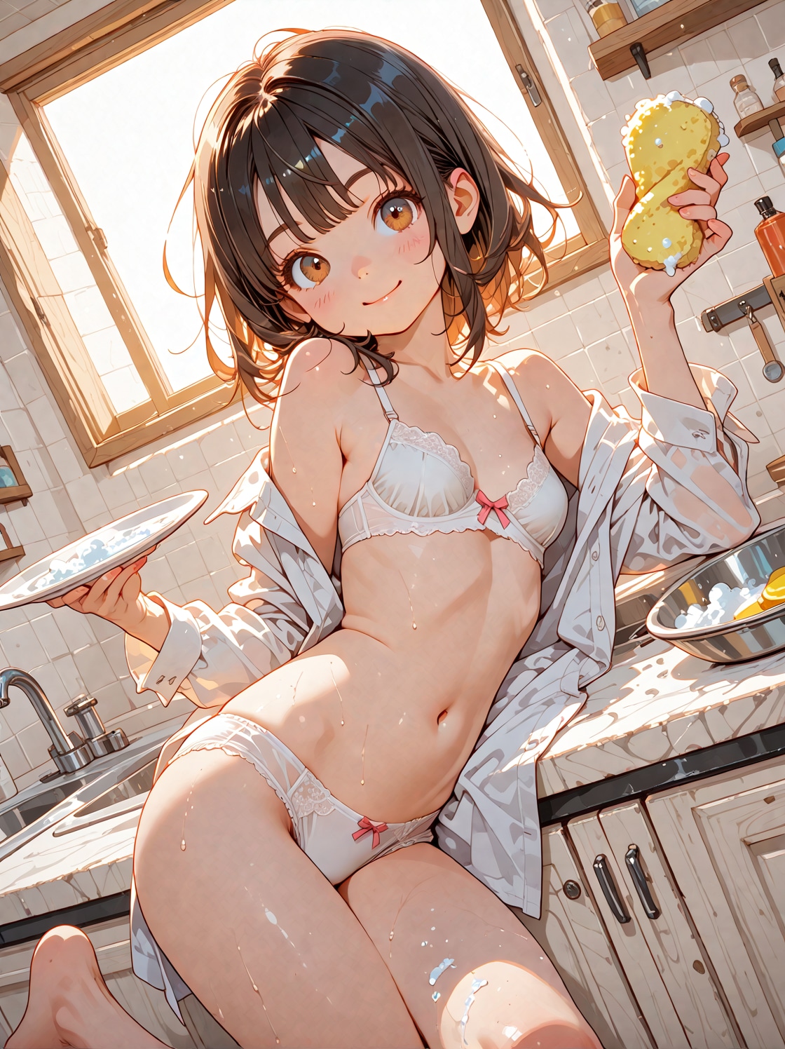 皿洗い