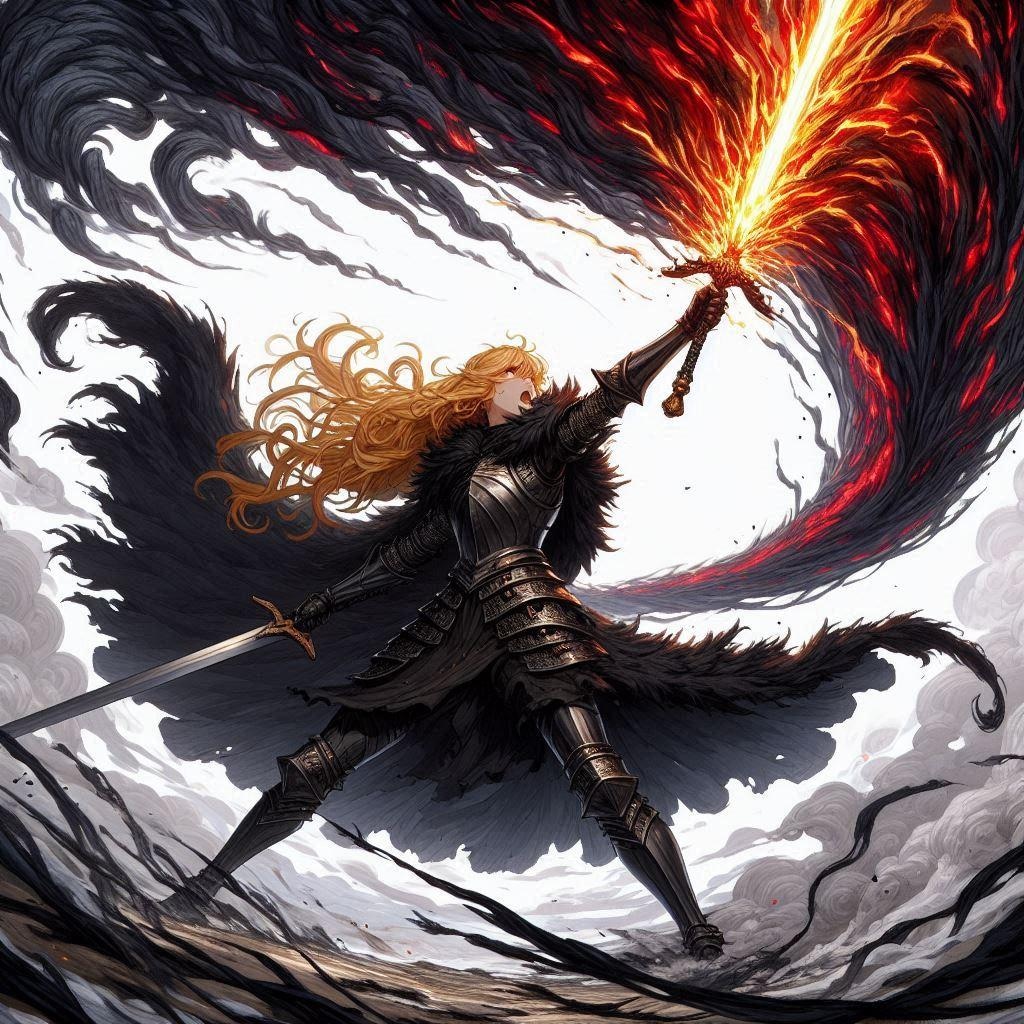 ブロンドの女騎士さん642