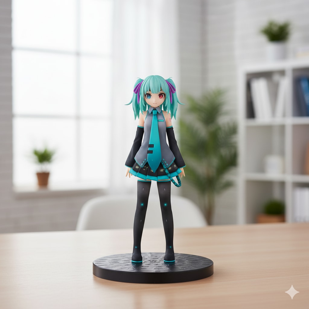 ミクさんのフィギュア２