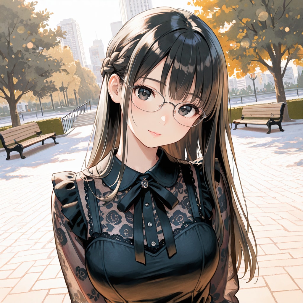 詩織ちゃん、黒ゴシック