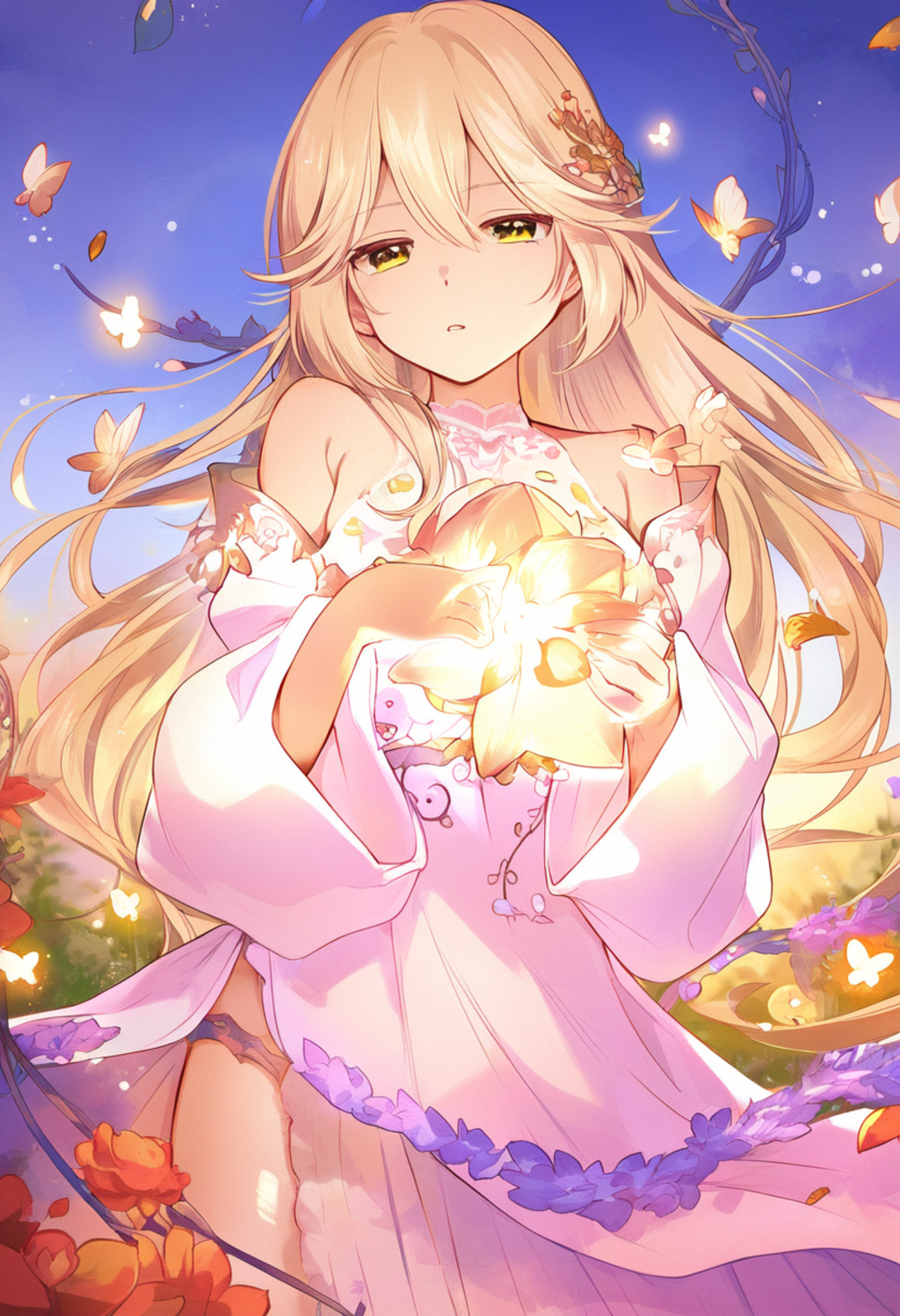 A dreamlike scene set in a secluded