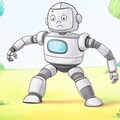 ロボットと少女 5枚目