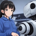 ロボットと少女 4枚目