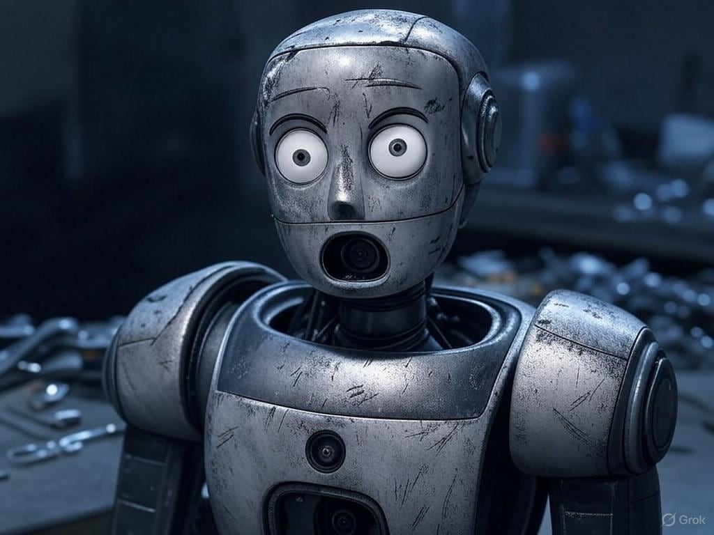 ロボットと少女