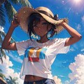 褐色肌 3枚目