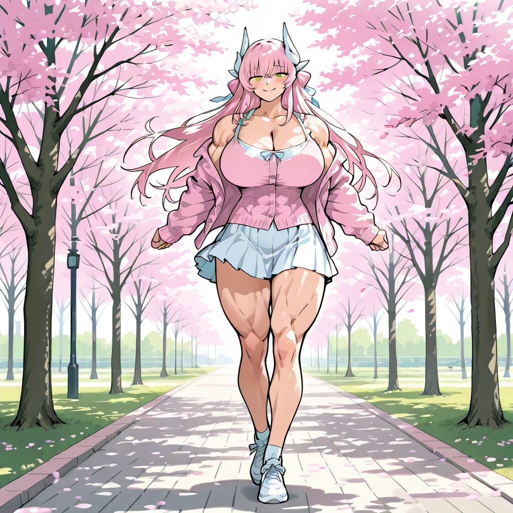 春コーデむきむきよひー