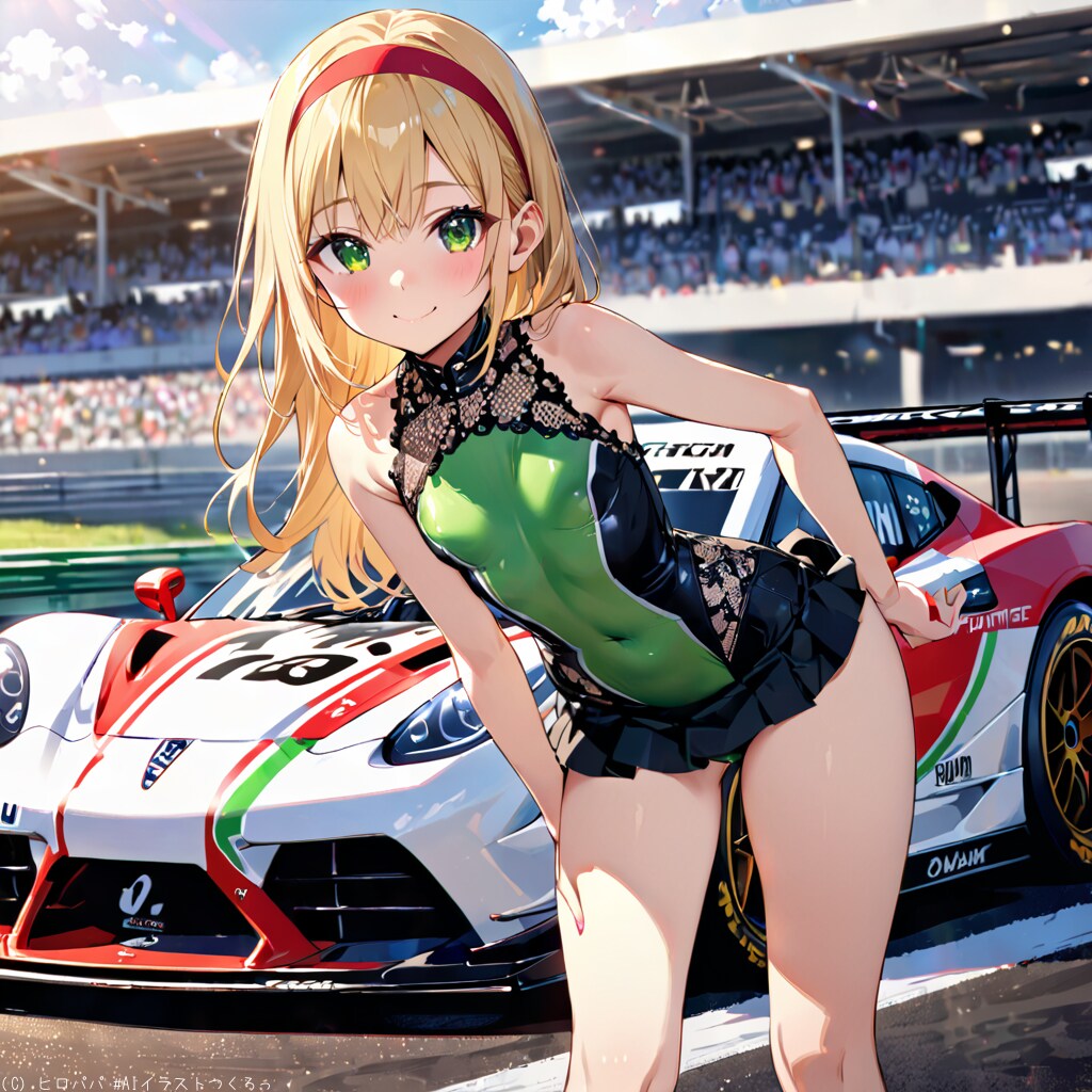 カーレースの華〜