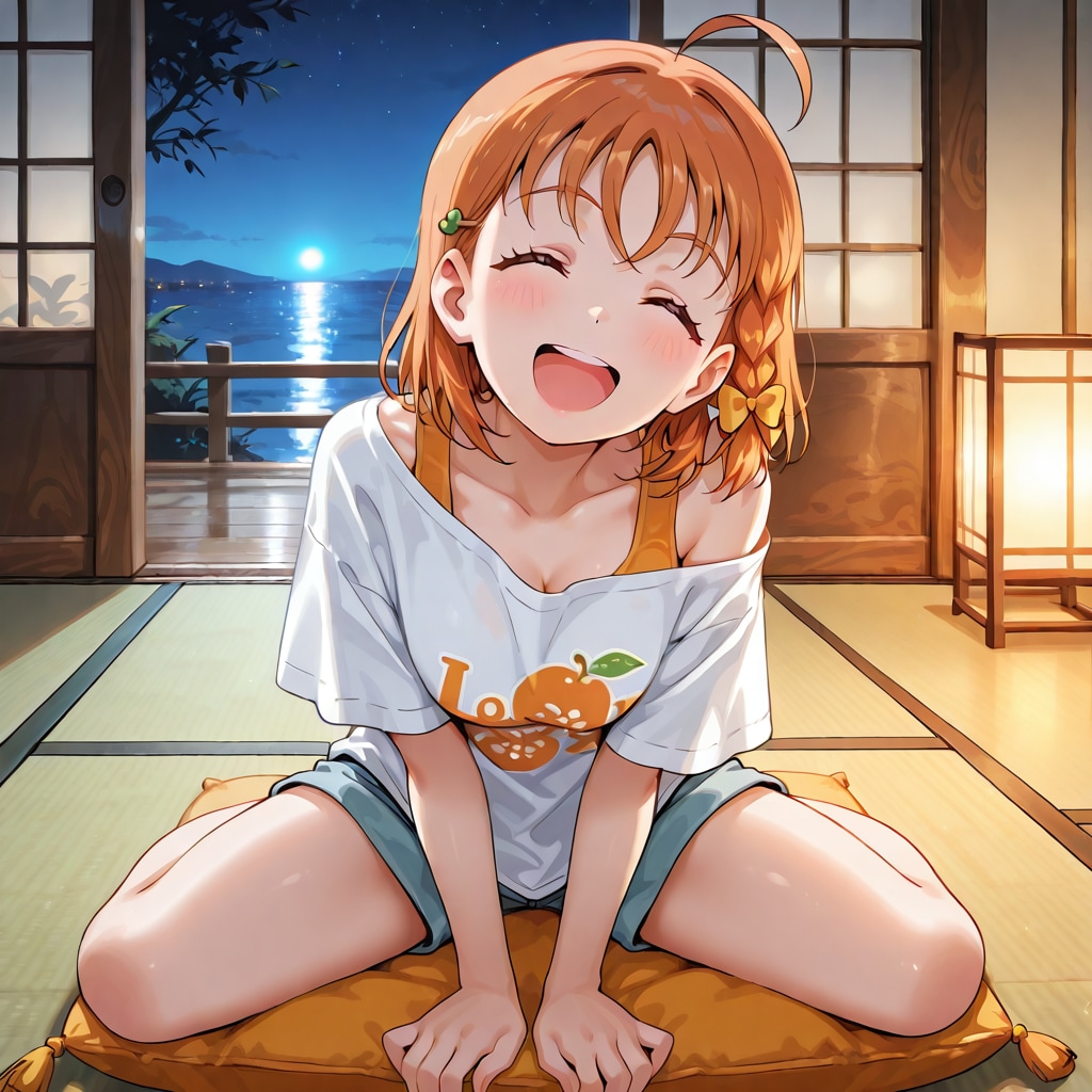笑顔で話す千歌ちゃん | の人気AIイラスト・グラビア
