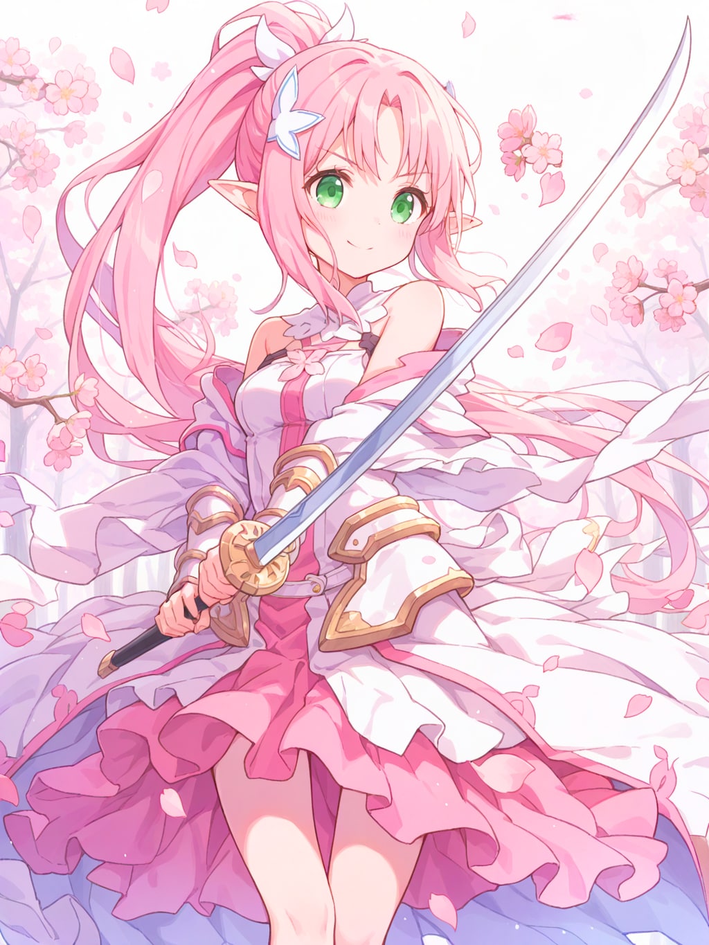 刃は舞い散る桜の如く