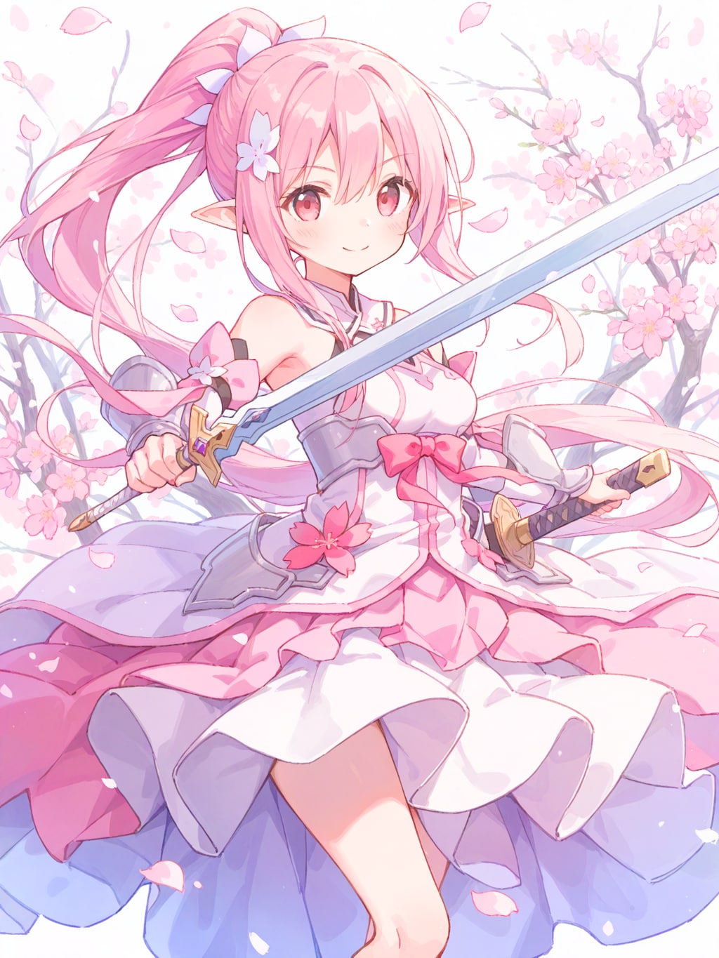 刃は舞い散る桜の如く