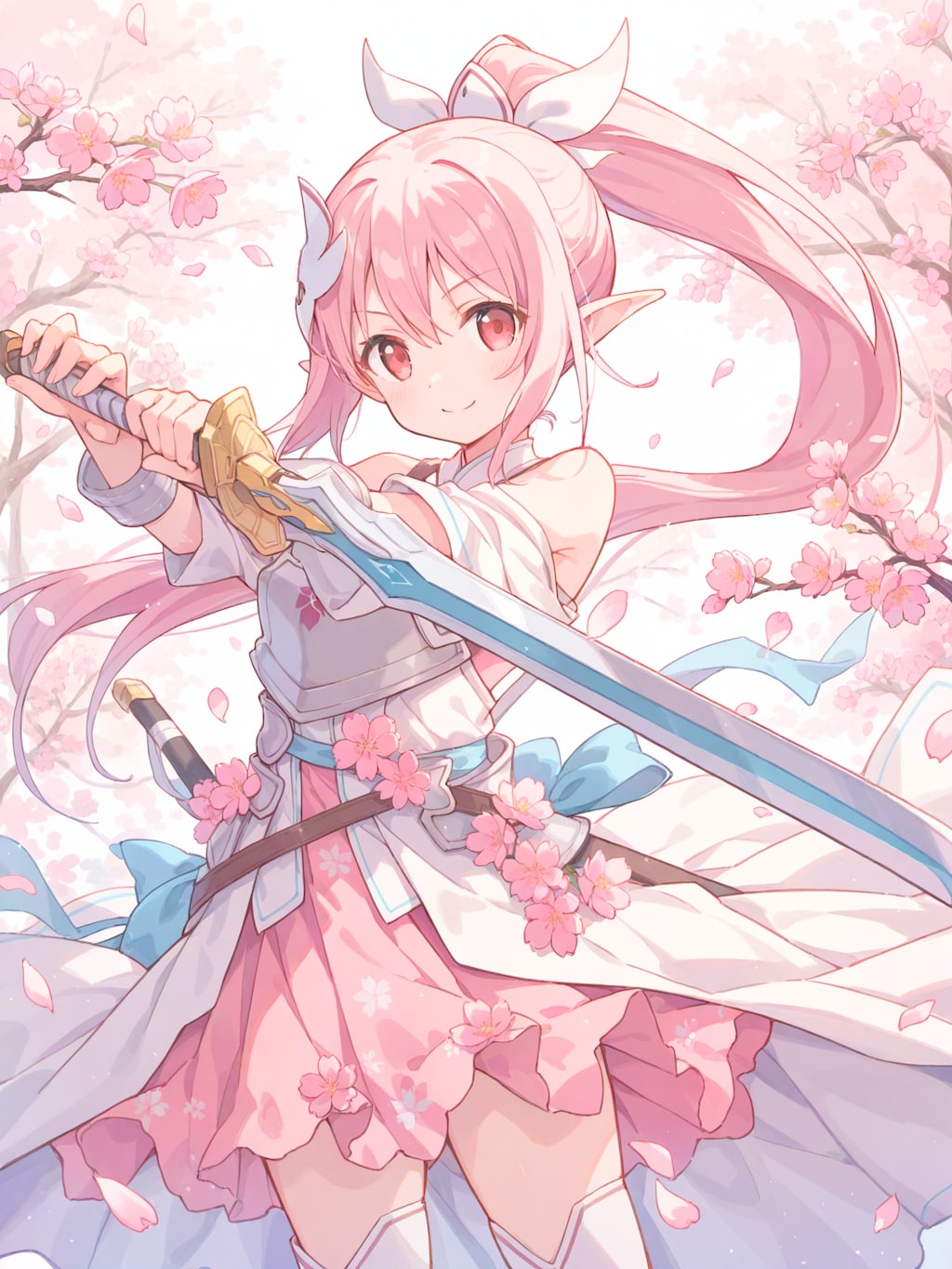 刃は舞い散る桜の如く