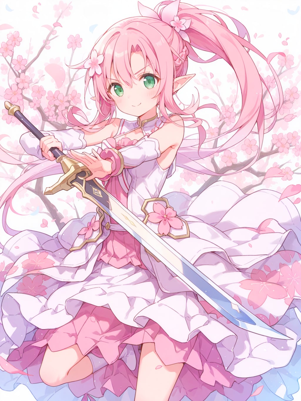 刃は舞い散る桜の如く