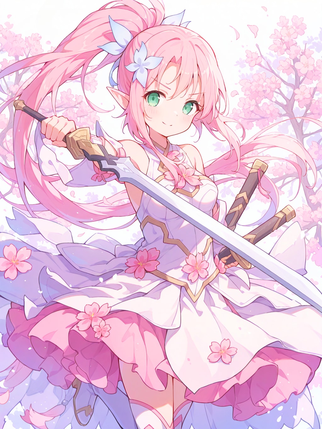 刃は舞い散る桜の如く