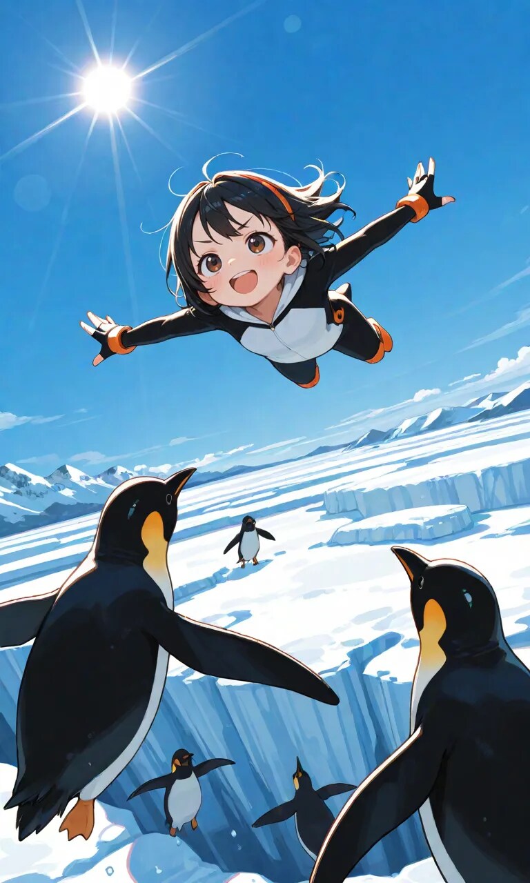 ぺんぎんはとべます！！！