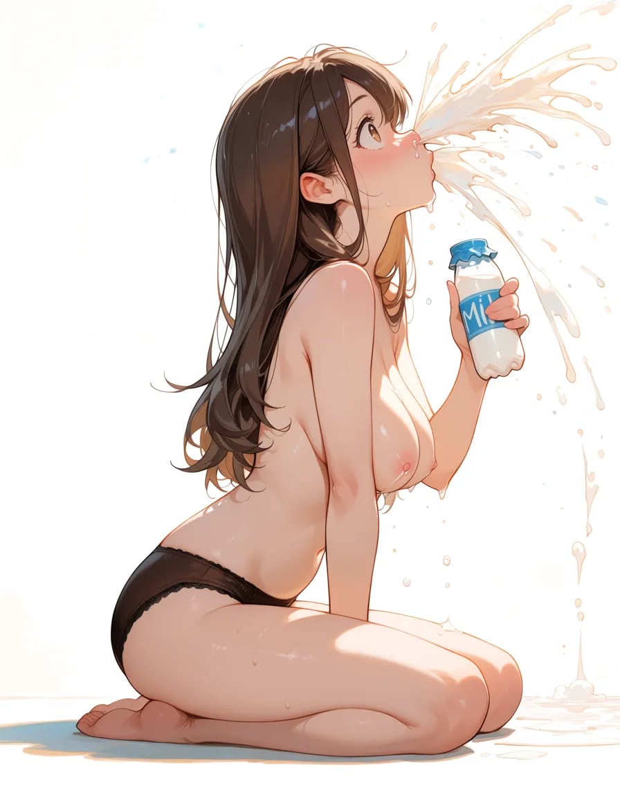 ちゃらり～♪鼻から牛乳～♪