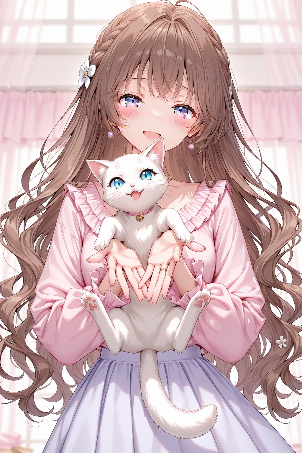 飼い猫と一緒