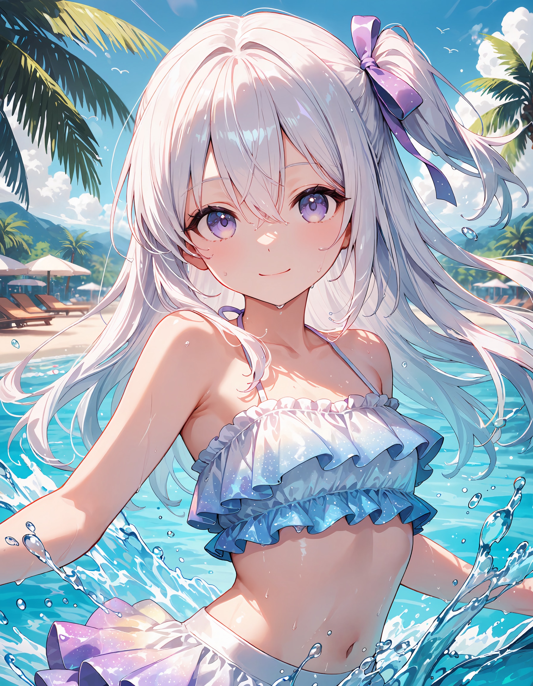 水着！