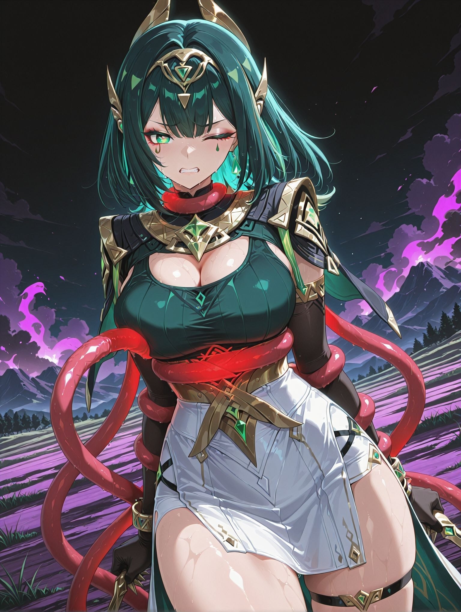 ネフェル×触手