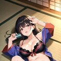 忘年会の女の子 フォトグラフィー 下着姿『酔っぱらっちゃったー♪』 9枚目