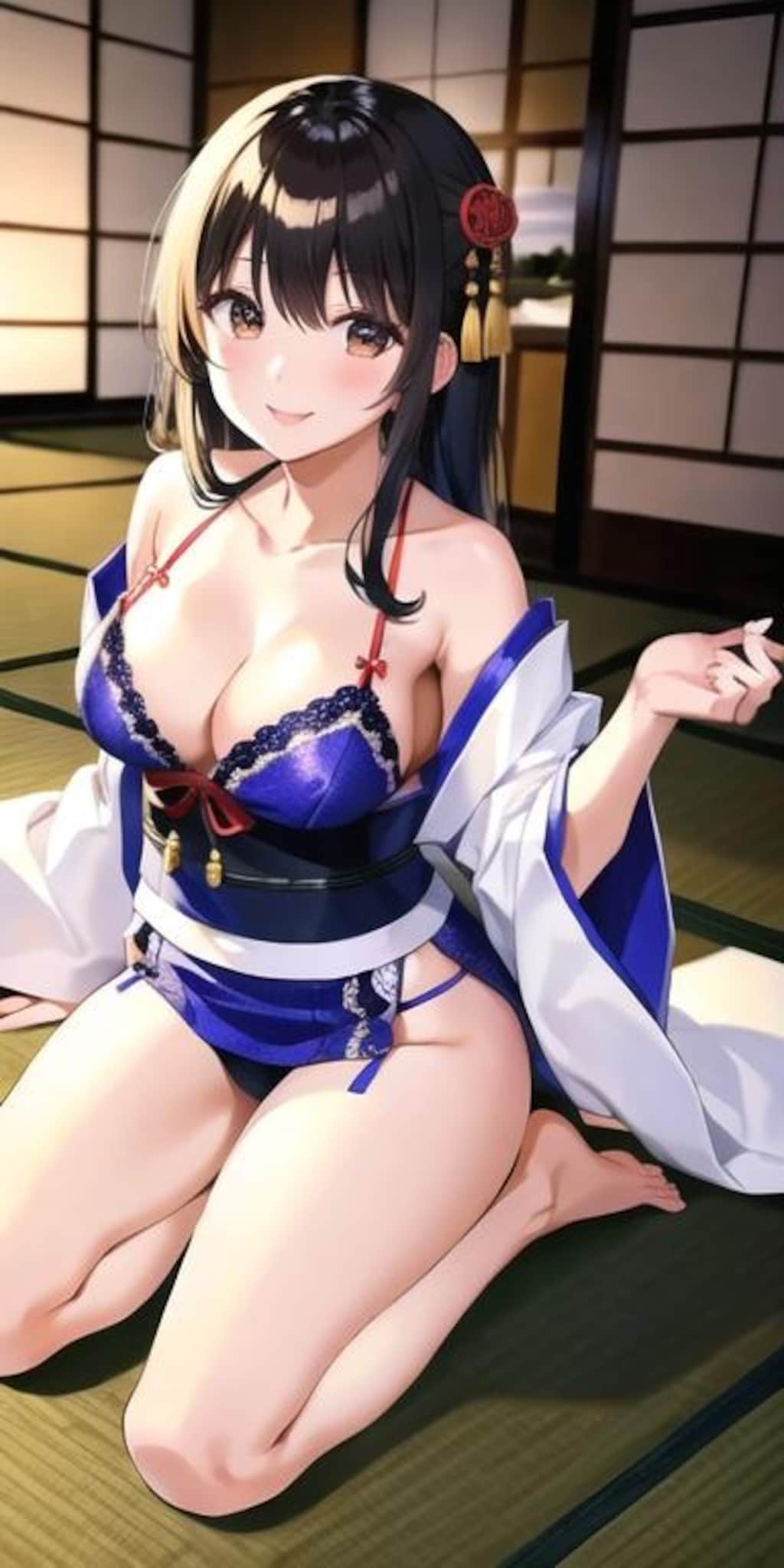 忘年会の女の子 フォトグラフィー 下着姿『酔っぱらっちゃったー♪』