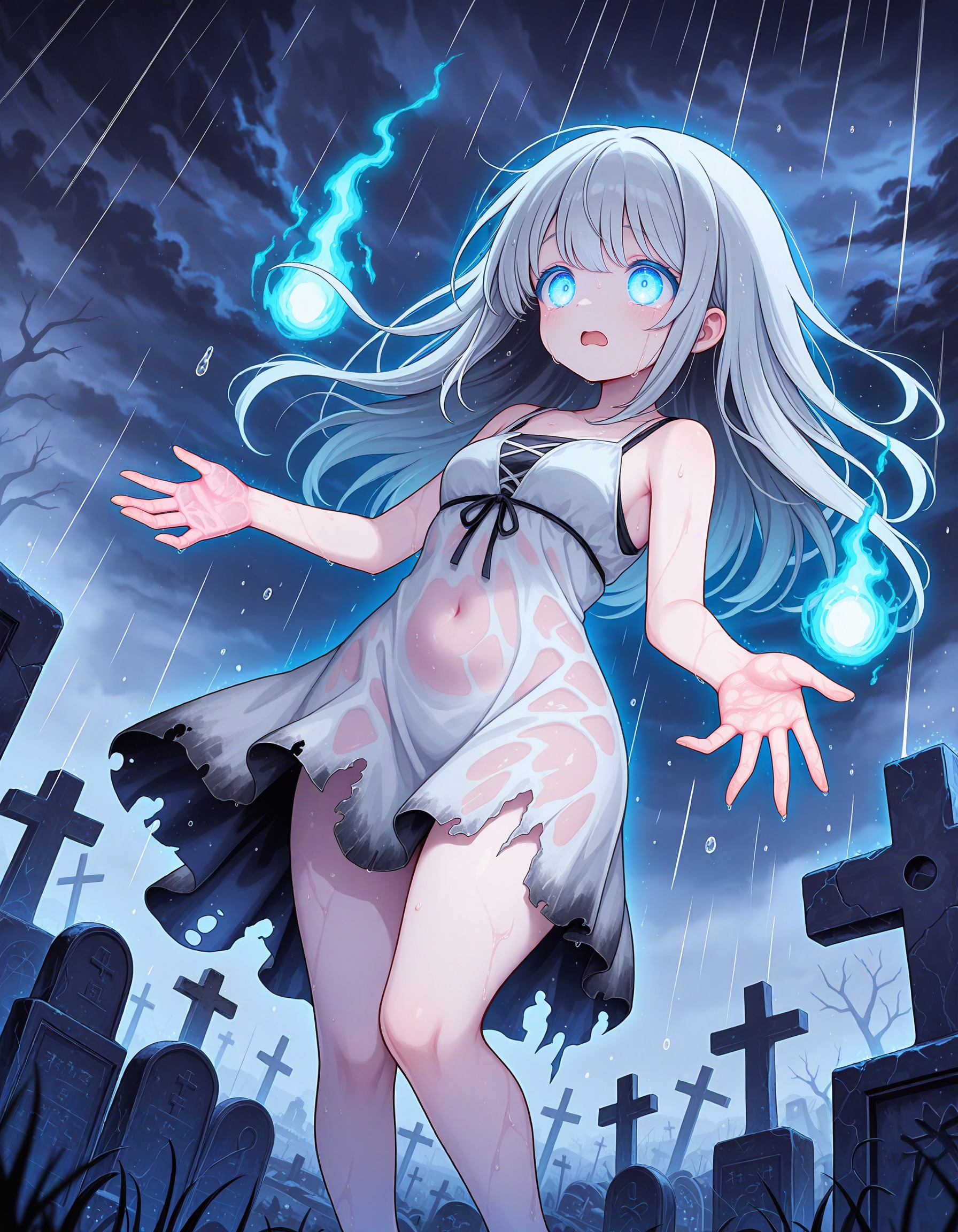 雨に哭くバンシー娘