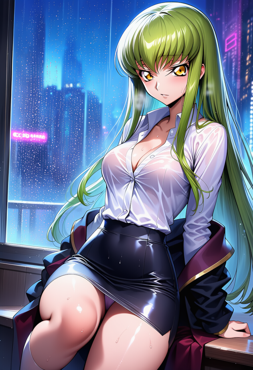 雨粒に縛られて