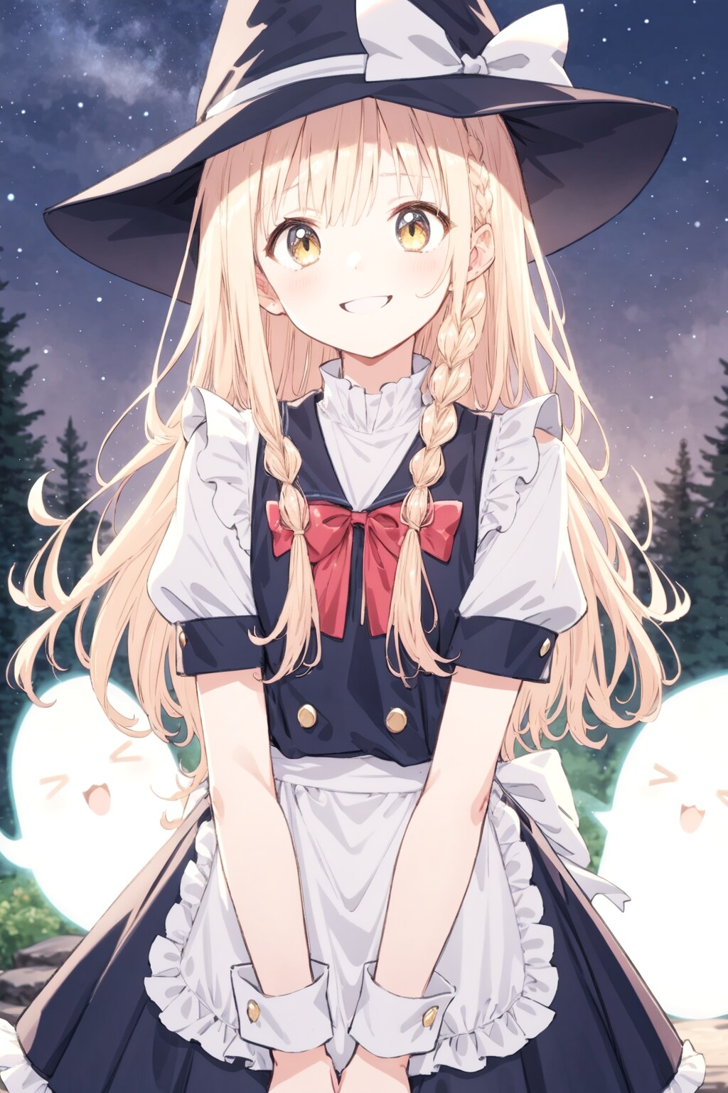 聖霊に懐かれる少女 | の人気AIイラスト・グラビア