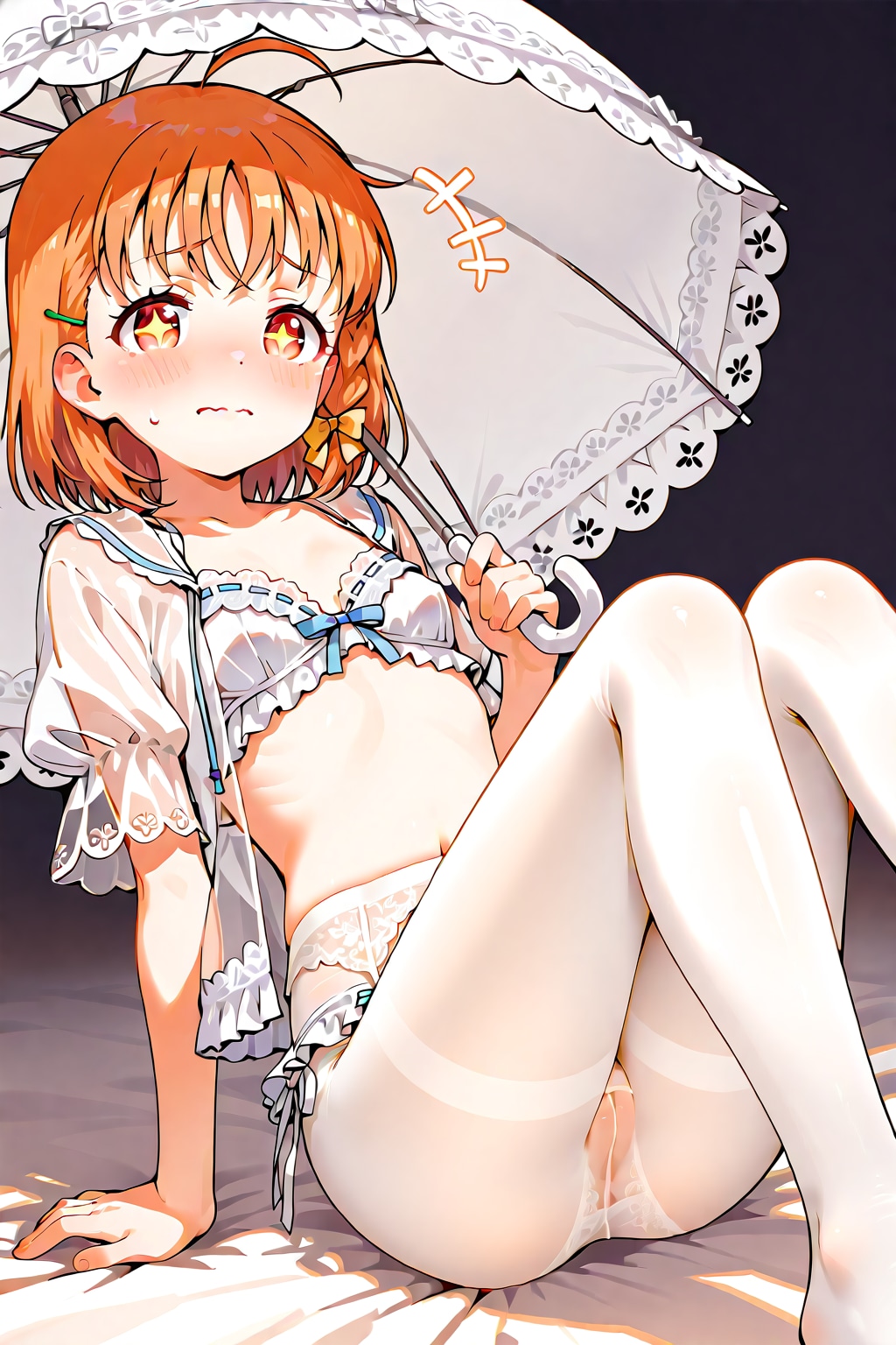 ようちか写真集③  "日傘と少女"（モデル:高海千歌）