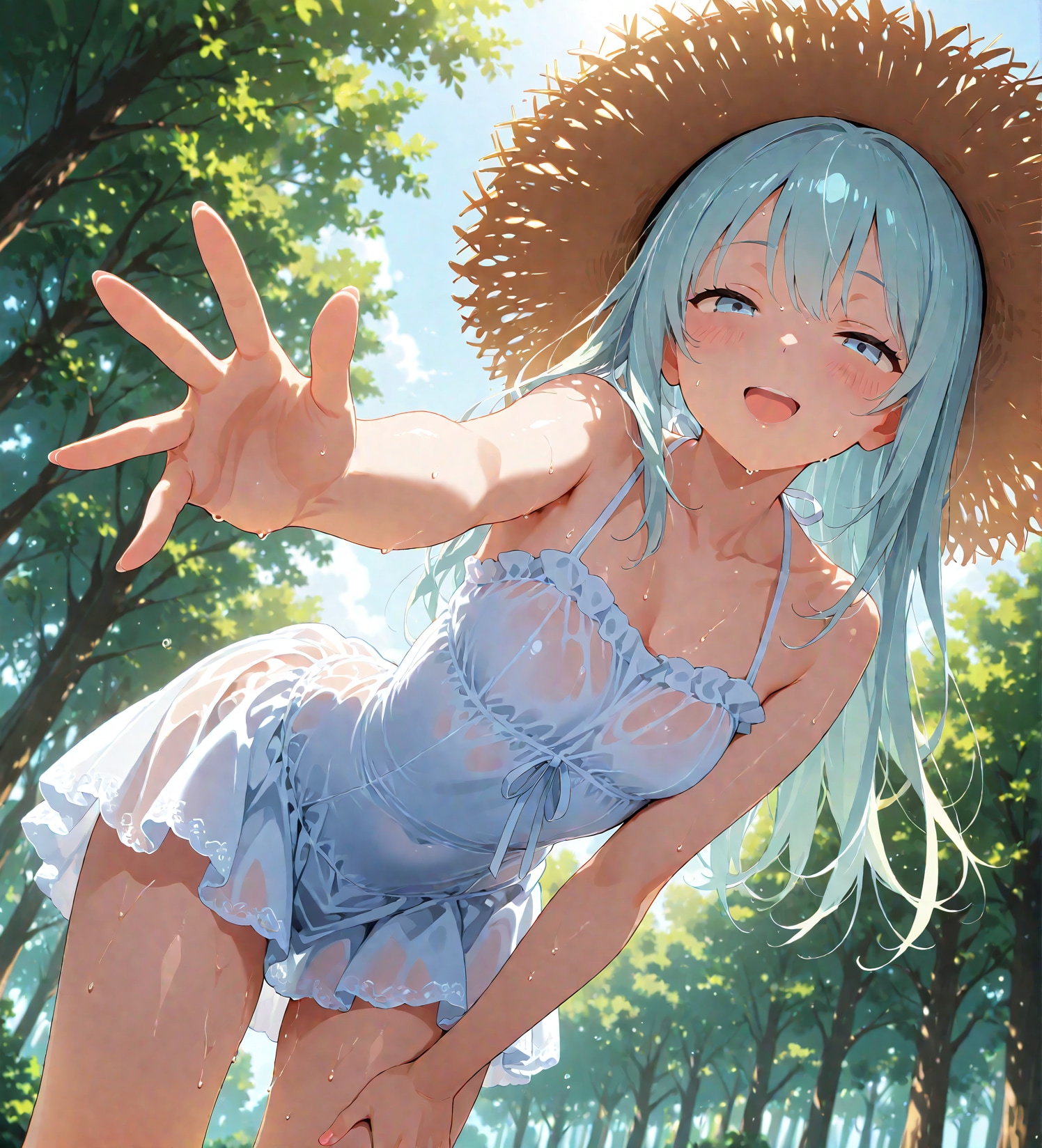 暑いね～