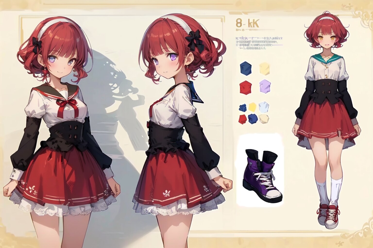 うちの子設定画