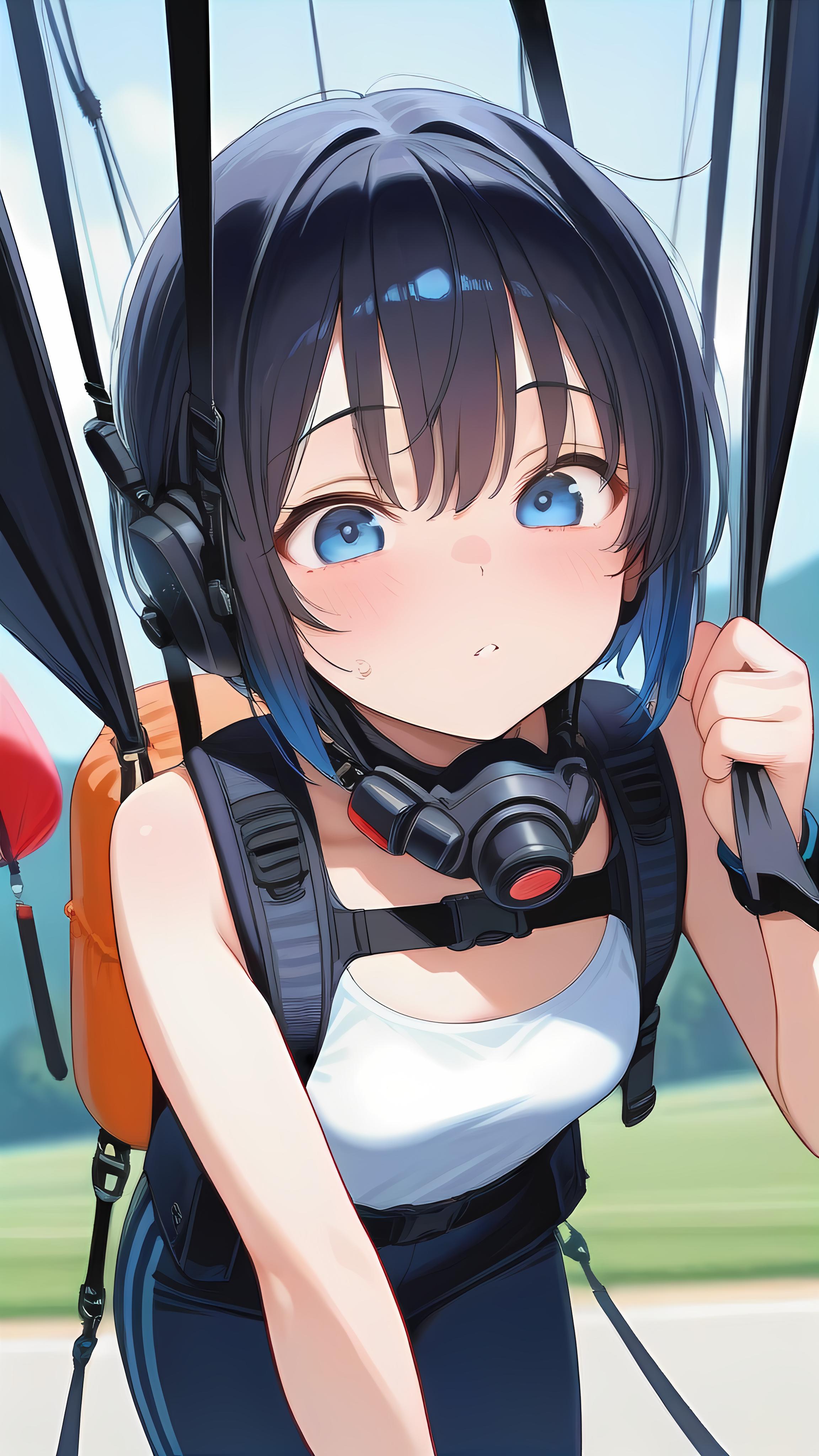 Parachute Girl | の人気AIイラスト・グラビア