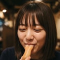ミル貝を味わう美女3 4枚目
